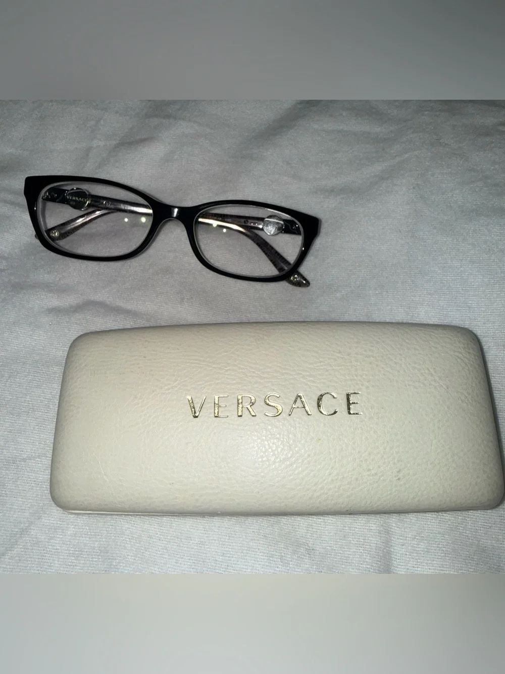 Versace Black Medusa Eyeglasses Frames MOD 3164/51-16-135 - Made in Italy